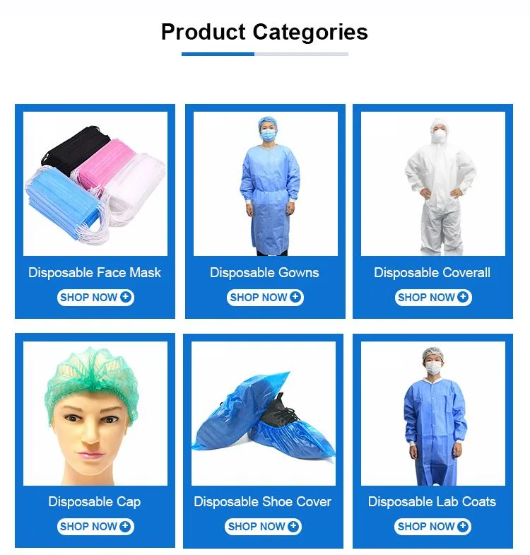 High Quality PP Nonwoven Medical Disposable Space Cap Surgical Hood