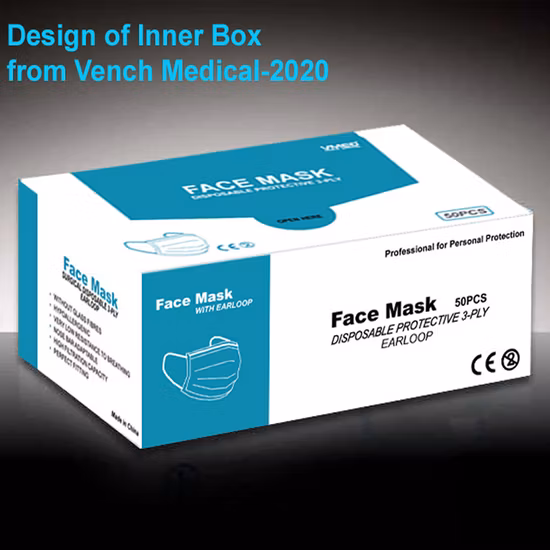 보호용 수술용 의료용 안면 마스크, 의사 마스크, 수술용 마스크, Bfe95mask, Bfe99mask, 3